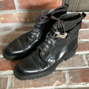 Prada Lug Sole Boots